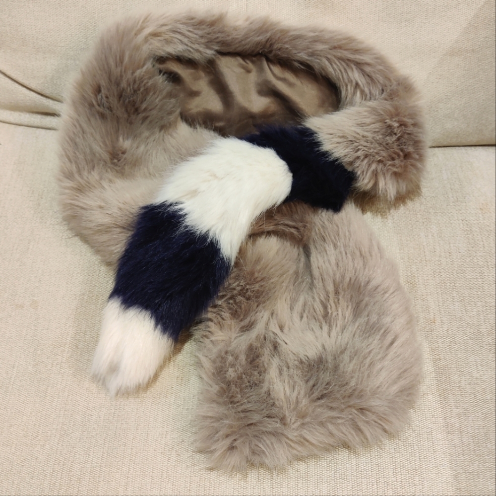 Topshop Faux Fur Scarf